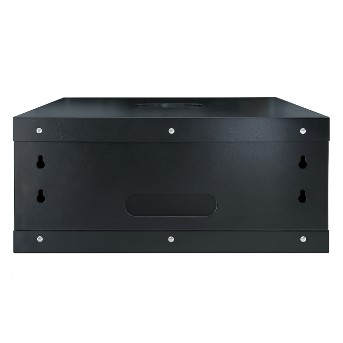 Шафа серверна настінна GEAR 4U 19'' 600x450x240 Чорна (GWMSN-4U-600-450)