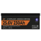 Акумулятор LP LiFePO4 25,6V - 230 Ah (5888Wh) (Smart BMS 150А) з BT пластик