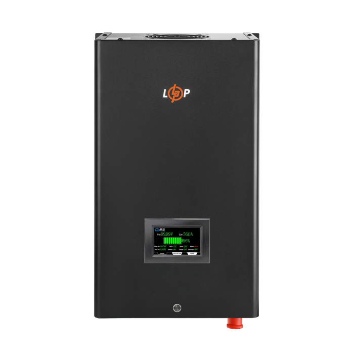 Акумулятор LP LiFePO4 12,8V - 304 Ah (3891Wh) (BMS 200A/200А) метал LCD Smart BT