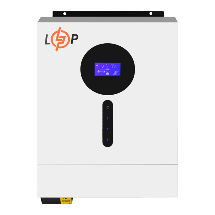 Гібридний сонячний інвертор (ДБЖ) LPW-VM II Elite 6000VA (6000Вт) 48V 120A MPPT 60-450V ON-OFF GRID