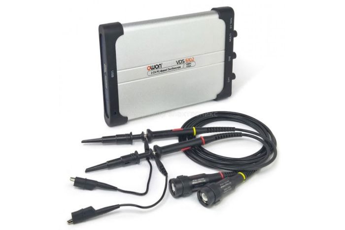 Цифровий осцилограф (PC USB, 2x100МГц, 8 біт) OWON VDS6102