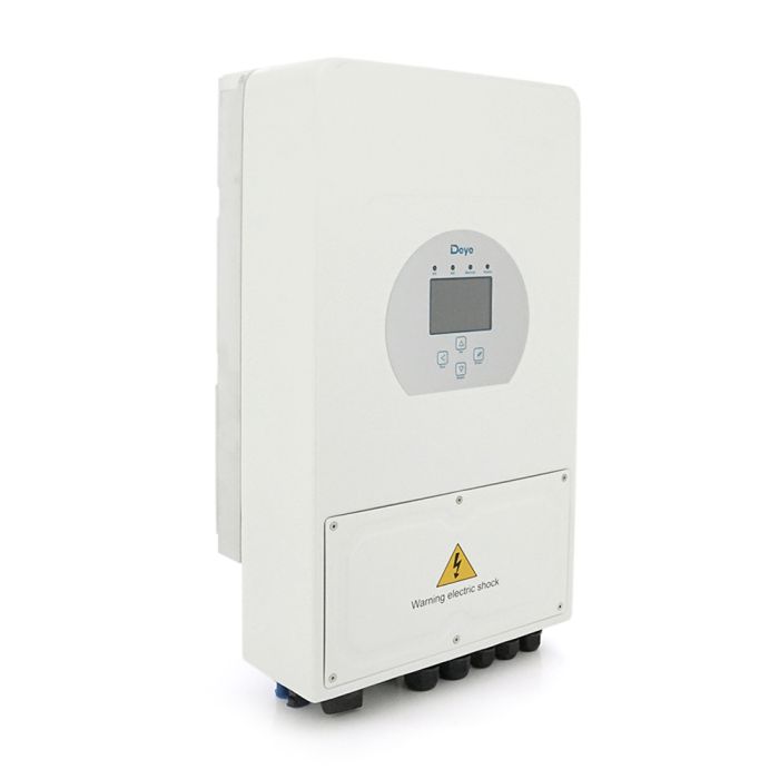 Гібридний інвертор (hybrid) Deye SUN-5K-SG03LP1-EU WI-FI, 5кВт, однофазний, (МРРТ 125-425/120А/DC48В)Parallel