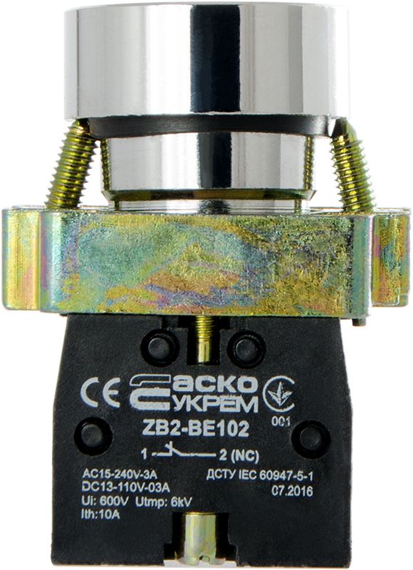 XB2-BA42 Кнопка "Стоп" червона