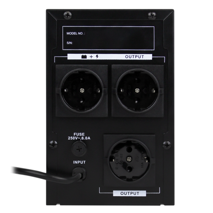 Лінійно-інтерактивне ДБЖ LPM-1250VA (875Вт)