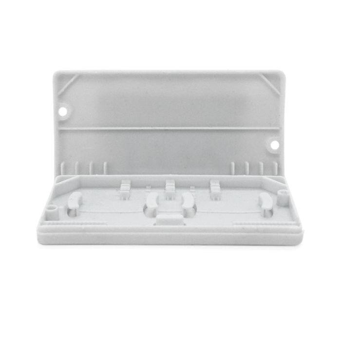 Оптоволоконна сполучна коробка Merlion ML-OP-F230A, SC/LC/FC, 2 волокна, матеріал ABS