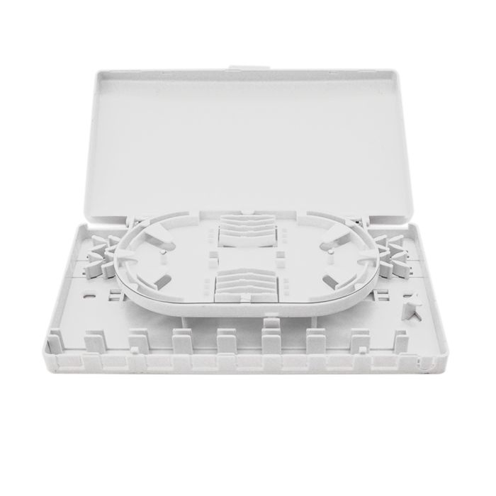 Оптоволоконна сполучна коробка Merlion ML-OP-F228, SC/LC/FC, 8 волокон, матеріал ABS