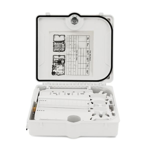 PON-box Merlion ML-OP-S222-SC 12-канальний, SC Simplex adapter, матеріал ABS, IP65