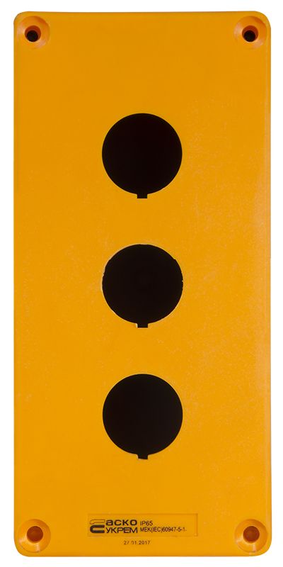 Корпус HJ9-3 (3-місний) жовтий