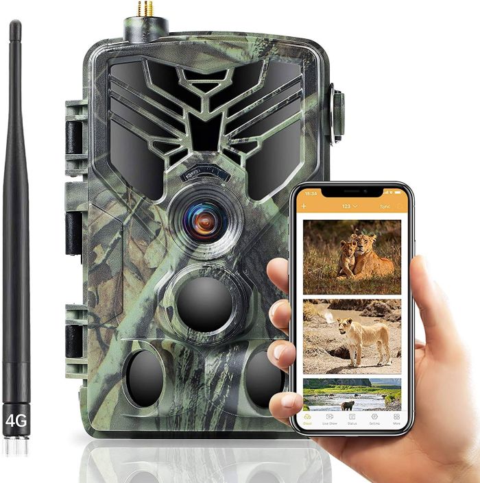 APP / 4G фотопастка HC810Pro Live (30Mp, Хмара, Онлайн відео) (990)