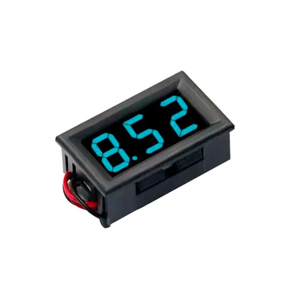 Цифровий вольтметр, діапазон вимірювань 5 -120V, Blue