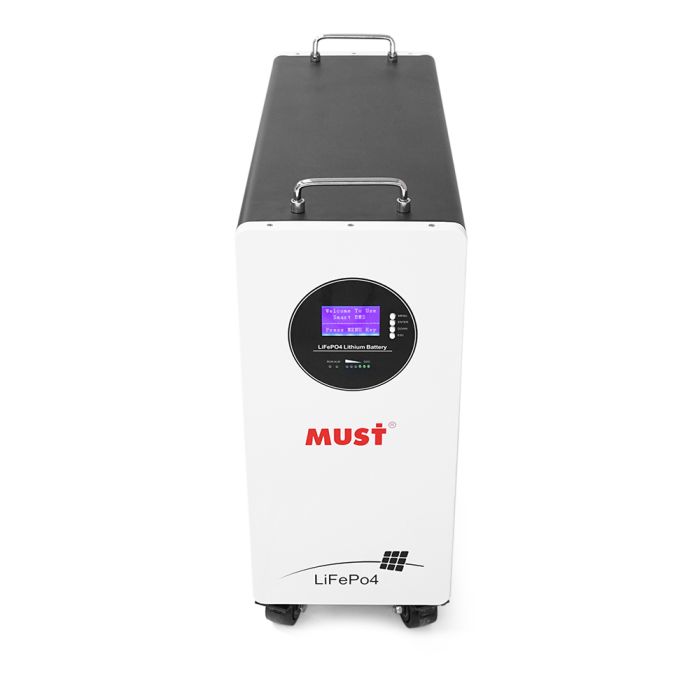 Акумуляторна батарея Must LiFePO4 LP21-48300 51.2V 300Ah 15,36KWh BMS200A@16S, CAN2&RS232&RS485,WI-FI,IP21 6000 cycles 733*260*635mm, 120KG
