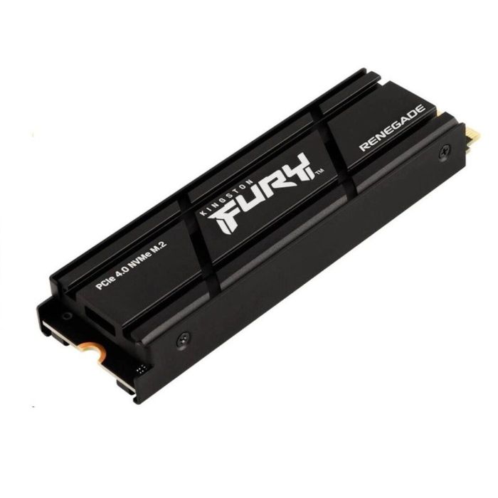 Накопичувач SSD M.2 Kingston FURY Renegade with Heatsink 500GB 2280 NVMe PCIe Gen 4.0 x4 3D TLC NAND (SFYRSK/500G)