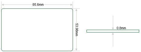 RFID карта доступу MIFARE Plus 2K SEVEN R-98