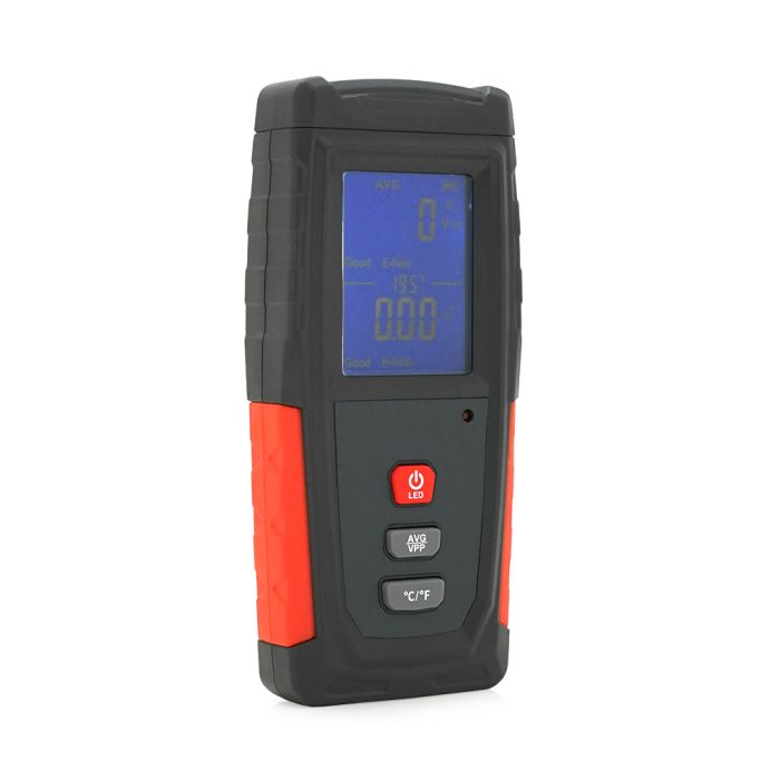 Детектор електромагнітних випромінювань Wintact WT3121 (1~1999В/м, 0,01~99,99мкТл), LCD