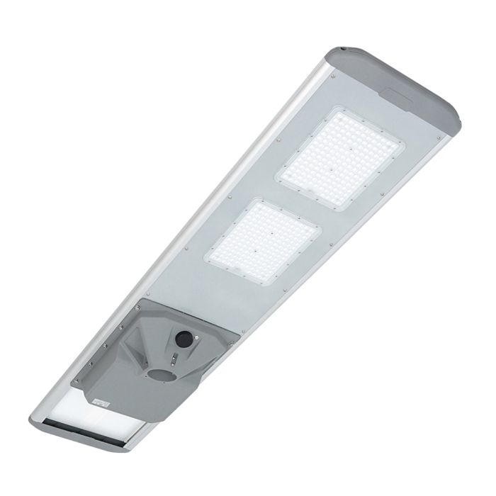 SOLAR LED-ліхтар Anern AN-SLV-100W,100W,18V 120W,324LED, 640WH LiFePO4, 210lm/w, 120°, заряд 8 ч, разряд 4 часа, IP66. Aluminium + PMM, 1690*382*100mm