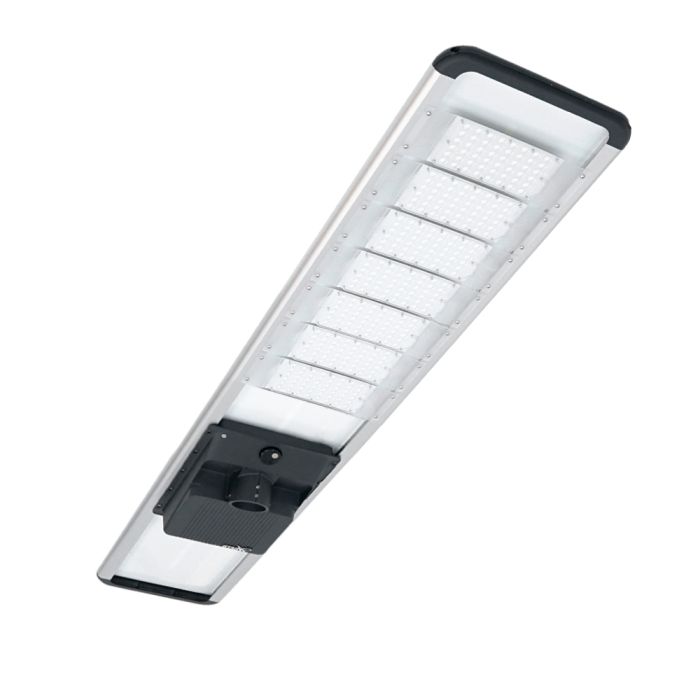 SOLAR LED-ліхтар Anern AN-SLZ-120W,120W, 336LED,960WH LiFePO4, 18V 140W, 210lm/w, 120°,заряд 8 ч, разряд 4 часа, IP66. Aluminium + PMMA,1868*385*139mm