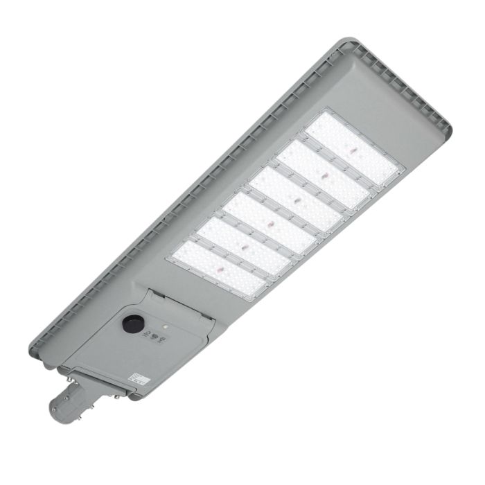 SOLAR LED-ліхтар Anern AN-ISSL-C-150W, 150W,18V 70W, 432LED, 256WH LiFePO4, 150lm/w, 120°, заряд 6 ч, разряд 3 часа, IP66. Алюминий, 1150*360*100мм