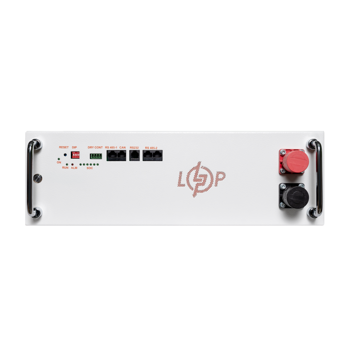 Акумулятор LP LiFePO4 25,6V - 200 Ah (5120Wh) (BMS JK 150A/100А) RM RS485/CAN WH