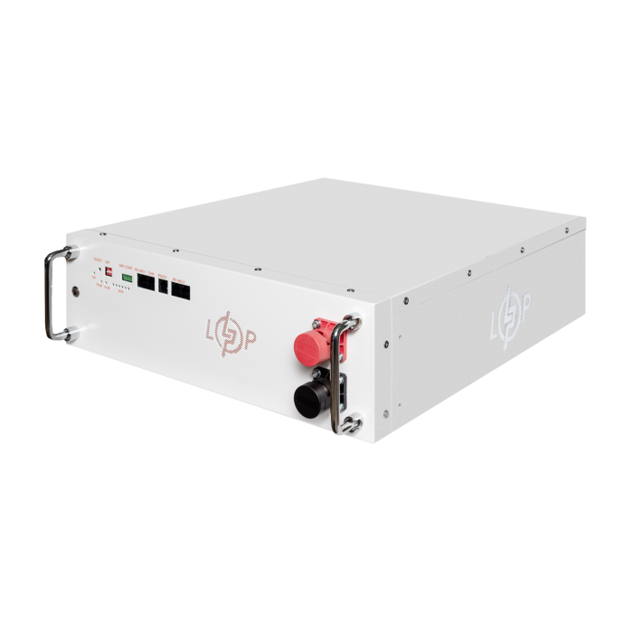 Акумулятор LP LiFePO4 51,2V - 100 Ah (5120Wh) (BMS JK 100A/50А) RM RS485/CAN WH
