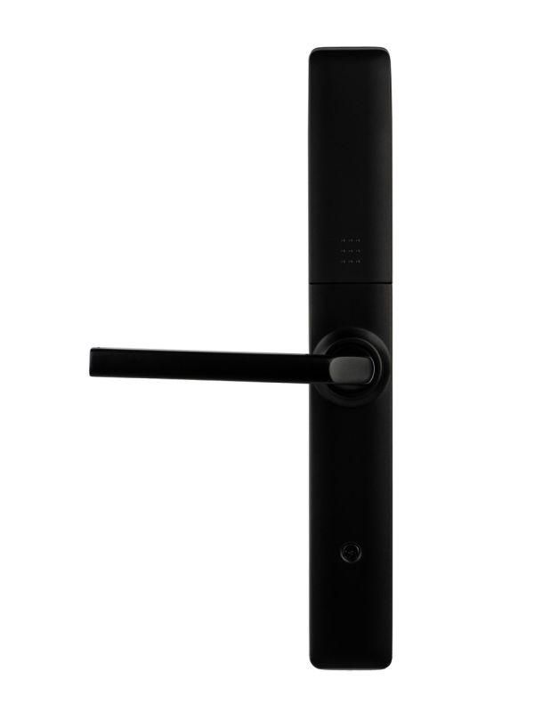 Розумний дверний біометричний замок SEVEN LOCK SL-7762BF black (врізна частина 3585)