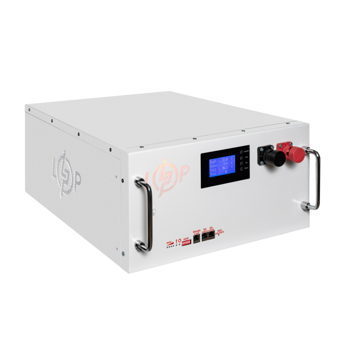 Акумулятор LP LiFePO4 51,2V - 230 Ah (11776Wh) (BMS SP 200A/100A) RM RS485/CAN LCD WH