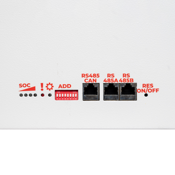 Акумулятор LP LiFePO4 51,2V - 230 Ah (11776Wh) (BMS SP 200A/100A) RM RS485/CAN LCD WH