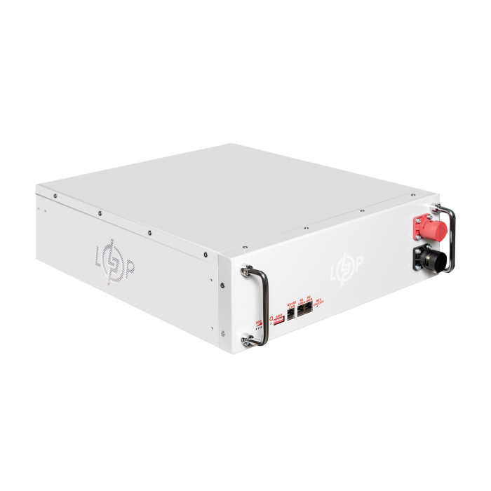 Акумулятор LP LiFePO4 51,2V - 100 Ah (5120Wh) (BMS SP 100A/50А) RM RS485/CAN LCD WH