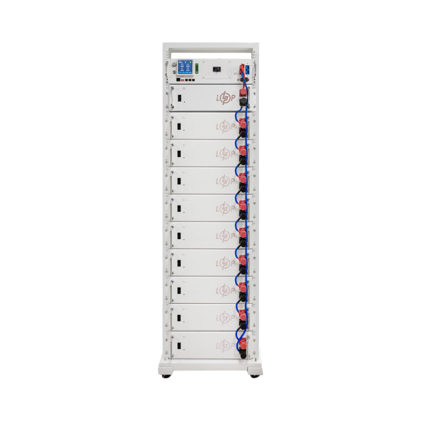 Акумулятор LP LiFePO4 Battery HVM 512V 50Ah (25600 Wh) BMS 125А AB Lrack white