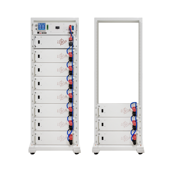 Акумулятор LP LiFePO4 Battery HVM 614,4V 50Ah (30720 Wh) BMS 160А P AB Lrack white