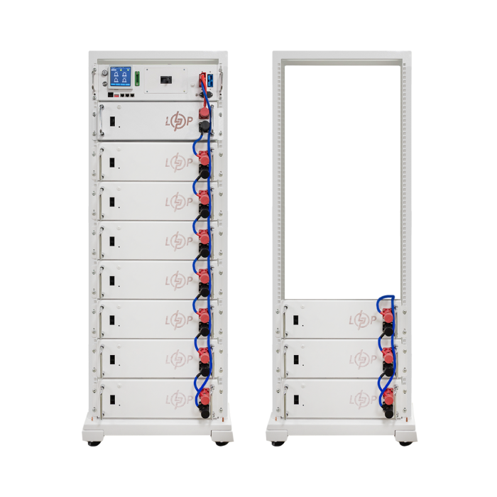 Акумулятор LP LiFePO4 Battery HVM 614,4V 50Ah (30720 Wh) BMS 160А P AB Lrack white