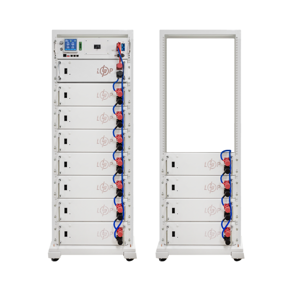 Акумулятор LP LiFePO4 Battery HVM 614,4V 100Ah (61440 Wh) BMS 160А P AB Lrack white