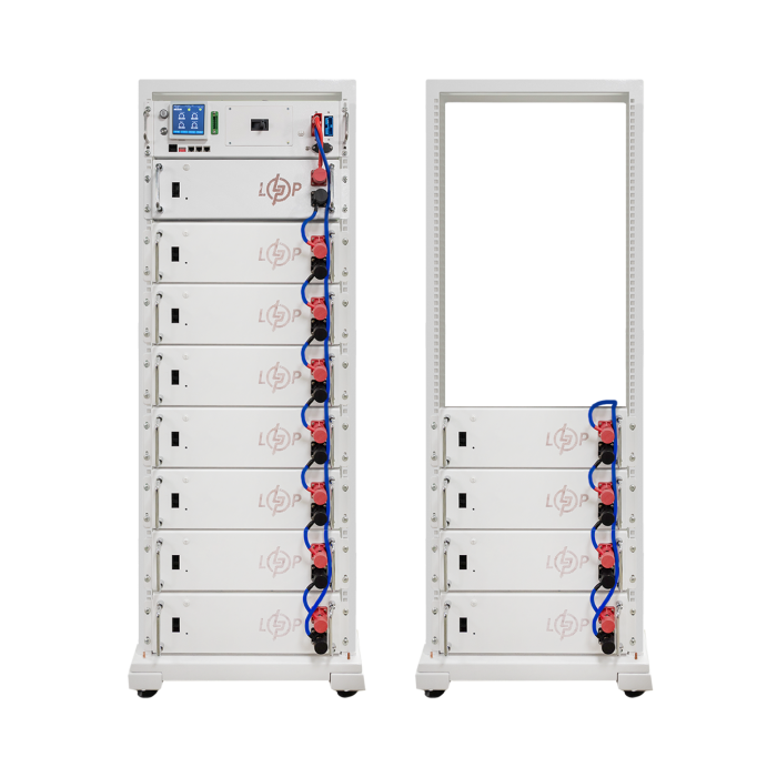 Акумулятор LP LiFePO4 Battery HVM 614,4V 100Ah (61440 Wh) BMS 160А P AB Lrack white