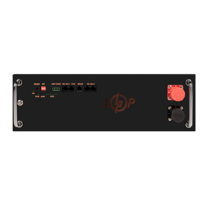 Акумулятор LP LiFePO4 51,2V - 100 Ah (5120Wh) (BMS JK 100A/50А) RM RS485/CAN BL