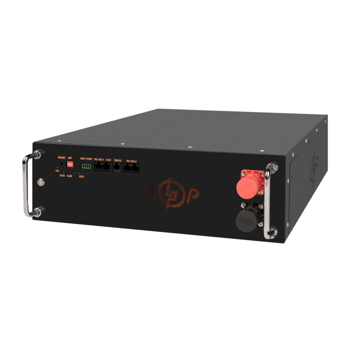 Акумулятор LP LiFePO4 51,2V - 100 Ah (5120Wh) (BMS JK 100A/50А) RM RS485/CAN BL