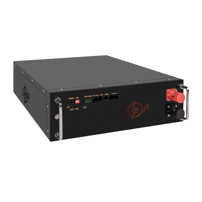 Акумулятор LP LiFePO4 51,2V - 100 Ah (5120Wh) (BMS JK 100A/50А) RM RS485/CAN BL