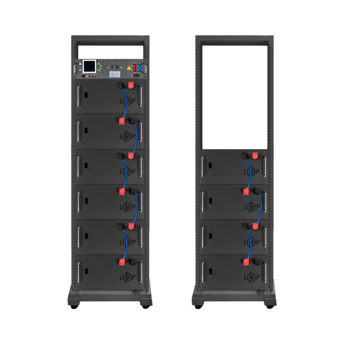 Акумулятор LP LiFePO4 Battery HVM 512V 280Ah (143360 Wh) BMS 125А AB Lrack black