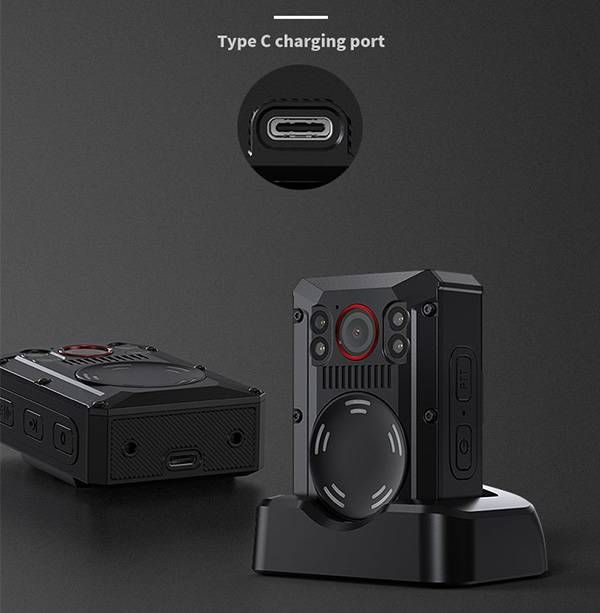 Боді камера Recoda M502B, WiFi, GPS, 128GB