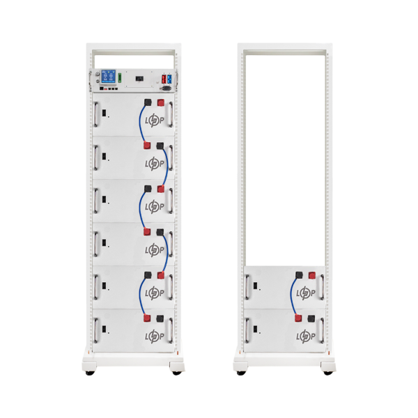 Акумулятор LP LiFePO4 Battery HVM 409,6V 280Ah (114688 Wh) BMS 125А AB Lrack white
