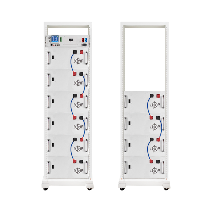 Акумулятор LP LiFePO4 Battery HVM 512V 280Ah (143360 Wh) BMS 125А AB Lrack white