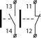 XB2-BL8425 Кнопка подвійна "Старт/Стоп" 