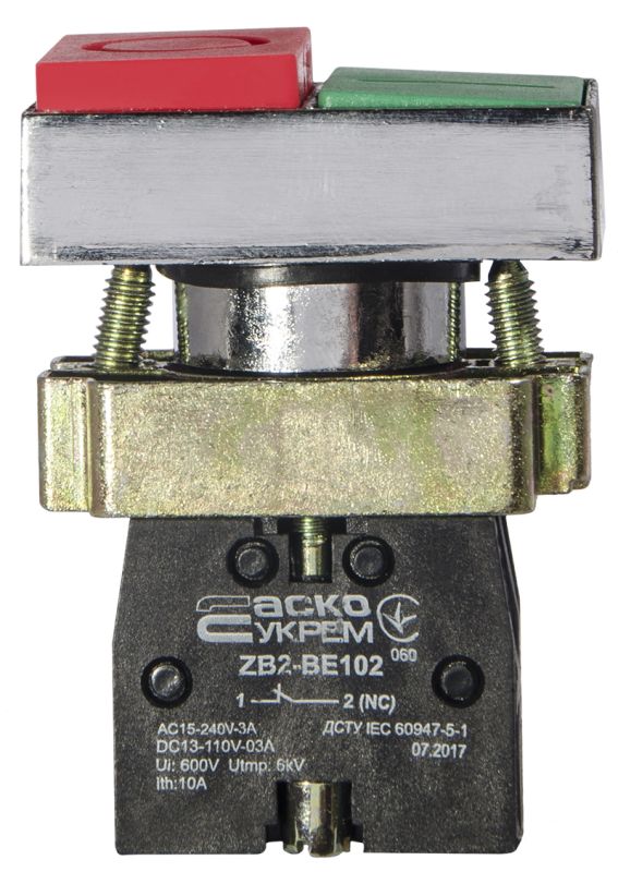 XB2-BL8425 Кнопка подвійна "Старт/Стоп" 