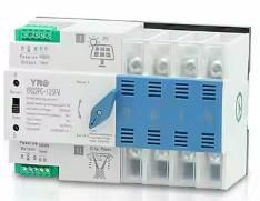 Автомат введення резерву (АВР) чотириполюсний YRQ2PC-125PV, 400V/125A на DIN-рейку для інверторів