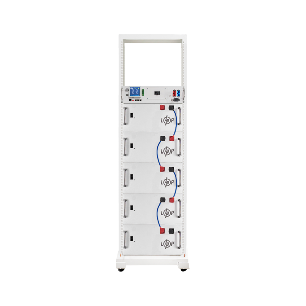 Акумулятор LP LiFePO4 Battery HVM 256V 280Ah (71680Wh) BMS 125А AB Lrack white