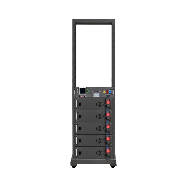 Акумулятор LP LiFePO4 Battery HVM 256V 100Ah (25600Wh) BMS 125А AB Lrack black