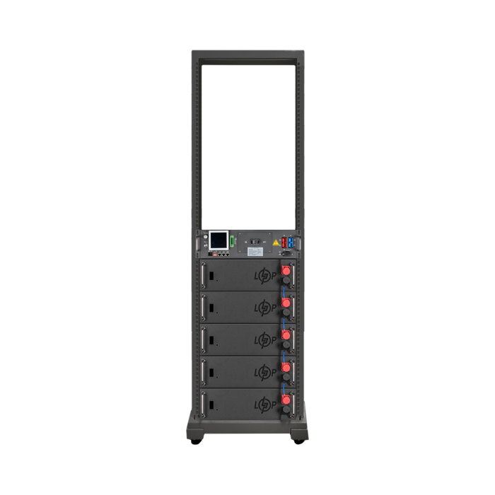 Акумулятор LP LiFePO4 Battery HVM 256V 100Ah (25600Wh) BMS 125А AB Lrack black