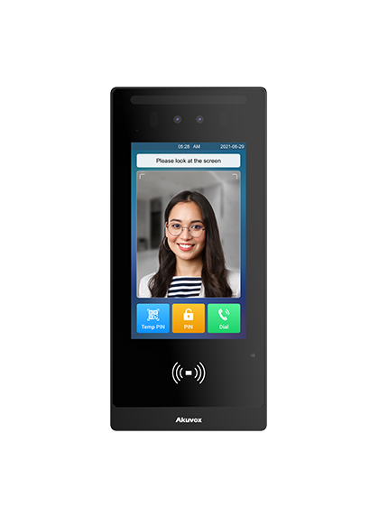 E18C - Багатоабонентна панель виклику з розпізнаванням обличчя, NFC та Bluetooth, Багатоабонентна