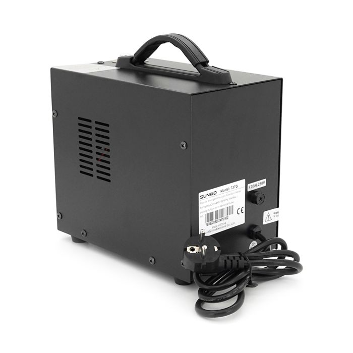 Апарат точкового зварювання конденсаторний SUNKKO S737G , 220 V, 2.8kW, толщина сварки до 0,2mm, 6kg, 245*140*200mm