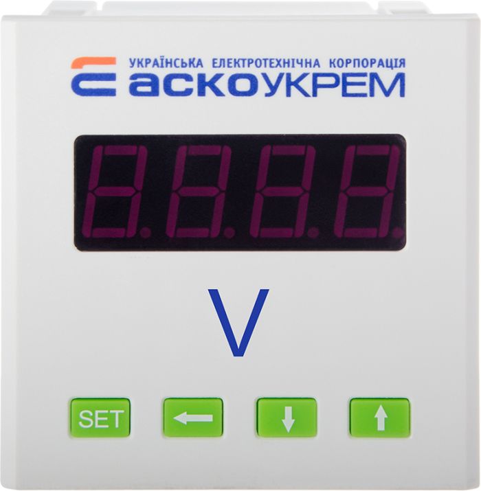 AС вольтметр цифровий  600В 72х72  модель ЦВ-7