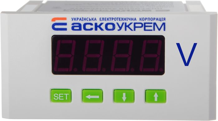 AС вольтметр цифровий  600В 96х48  модель ЦВ-5