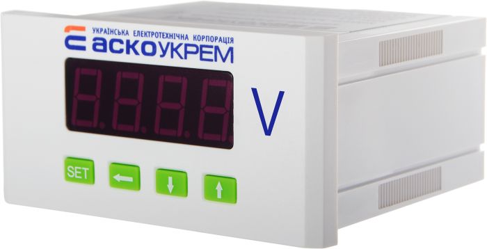 AС вольтметр цифровий  600В 96х48  модель ЦВ-5